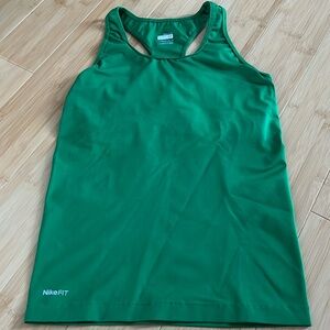 Nike green tank top